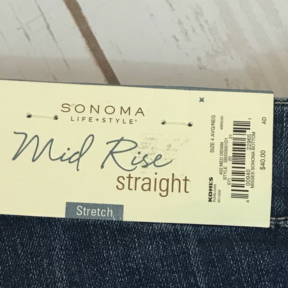 Brand New Sonoma Brand Jeans. Bought at Kohl’s - Picture 2 of 4